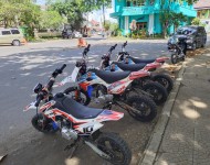 Penghasilan Rental Motor Trail Mini di Pantai Pangandaran Menurun Gegara Corona