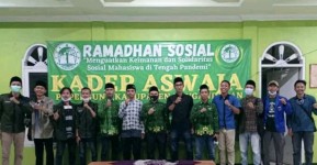 Ramadhan, Kader Aswaja Persatuan Guru NU Pangandaran Gelar Bakti Sosial