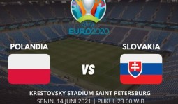 Link Live Streaming EURO 2020, Polandia VS Slovakia Saksikan Malam Ini