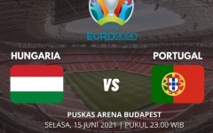 Link Live Streaming EURO 2020 Portugal vs Hungaria, Saksikan Malam Ini