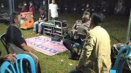Parade Sound System di Kalipucang Pangandaran Dibubarkan Satgas Covid-19 Kecamatan