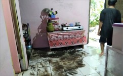 Hujan Lebat Guyur Pangandaran, Akibatnya Puluhan Rumah di Cigugur Terendam Banjir