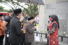 Wapres RI Ma'ruf Amin Resmikan Monumen Pahlawan Covid-19
