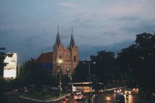 Arsitektur Neo-Gothic Khas Eropa Gereja Kayutangan Jadi Daya Tarik Kota Malang   