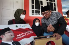 Ridwan Kamil Bertemu Ironman Asal Cirebon