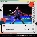 Japan Open 2022, Langkah Indonesia Terhenti   