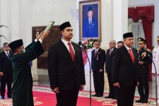 Presiden Jokowi Lantik Dito Ariotedjo sebagai Menpora