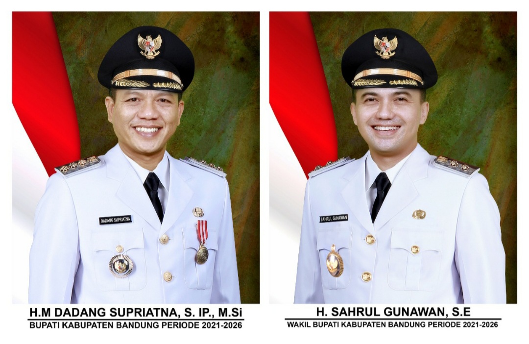 Pelantikan Bupati dan Wakil Bupati Kabupaten Bandung 26 April 2021