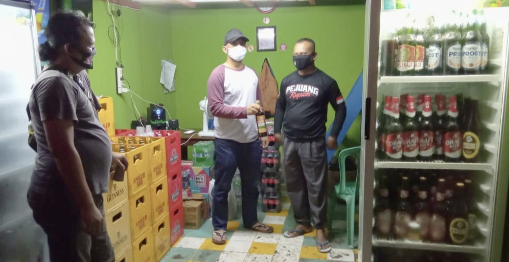 Hari Kelima Gelar Operasi Pekat di Pangandaran, Polisi Sita Puluhan Botol Miras
