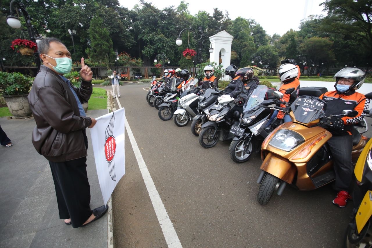 Muslim Bikers United Selenggarakan Touring Syiar Tambah Amal
