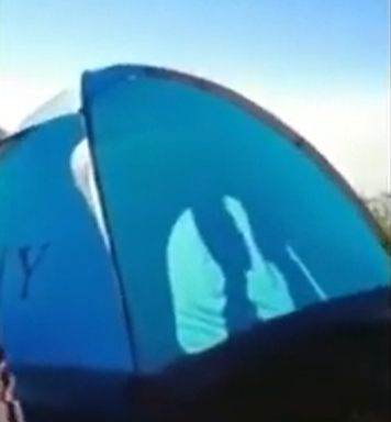 Video Dua Sejoli Mesum di Tenda Biru Menjadi Tontonan Layaknya Layar Bioskop, Viral!