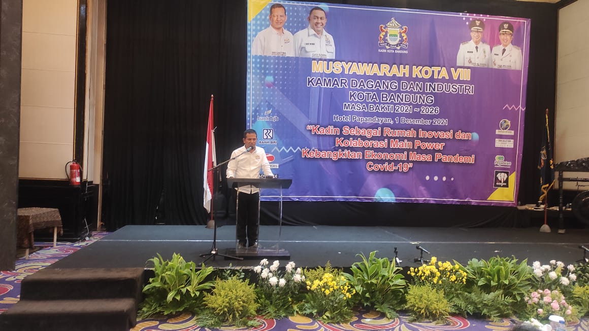 Iwa Gartiwa Kembali Terpilihnya Sebagai Ketua Kadin Kota Bandung Periode 2021-2026