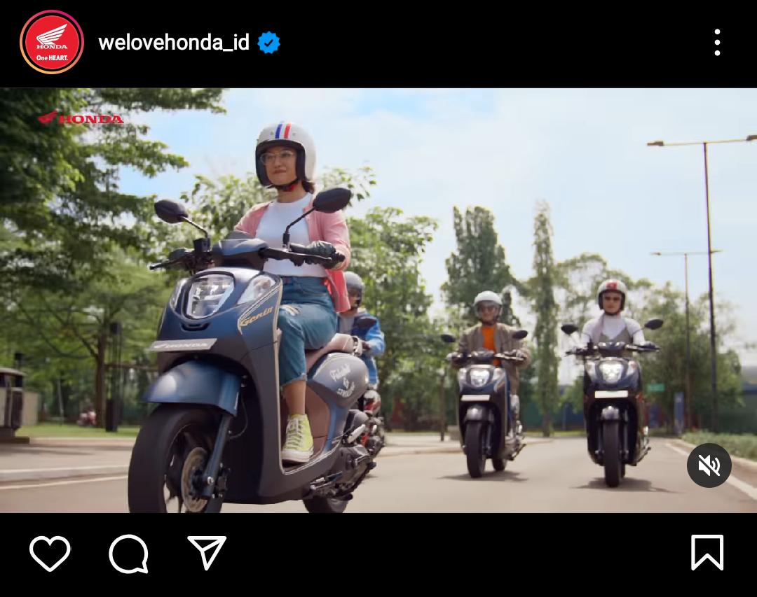 Tampil Beda dengan 6 Warna Baru New Honda Genio 2022   