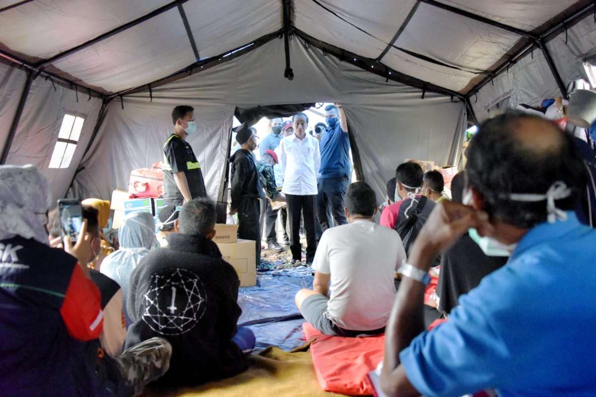 Wagub Jabar Dampingi Presiden Joko Widodo Tinjau Desa Terdampak Bencana Gempa Bumi di Cianjur