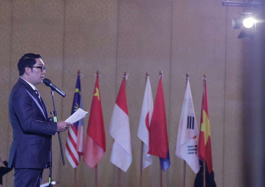 Gubernur Ridwan Kamil Buka Kongres Pemda Se-Asia Timur