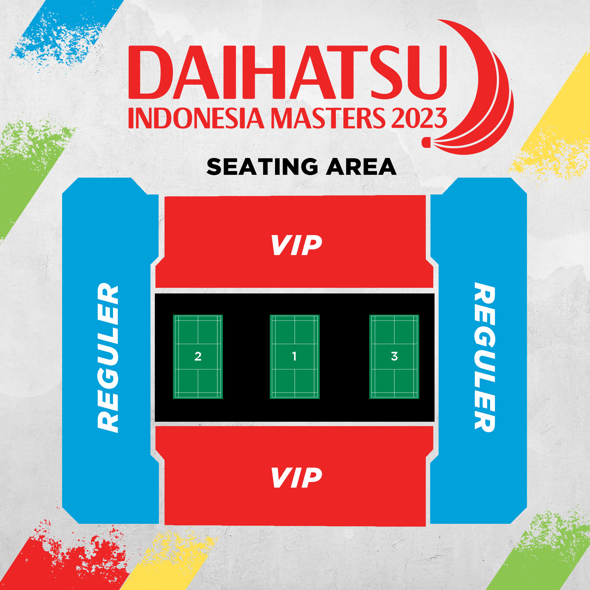 Harga Tiket Daihatsu Indonesia Masters 2023 