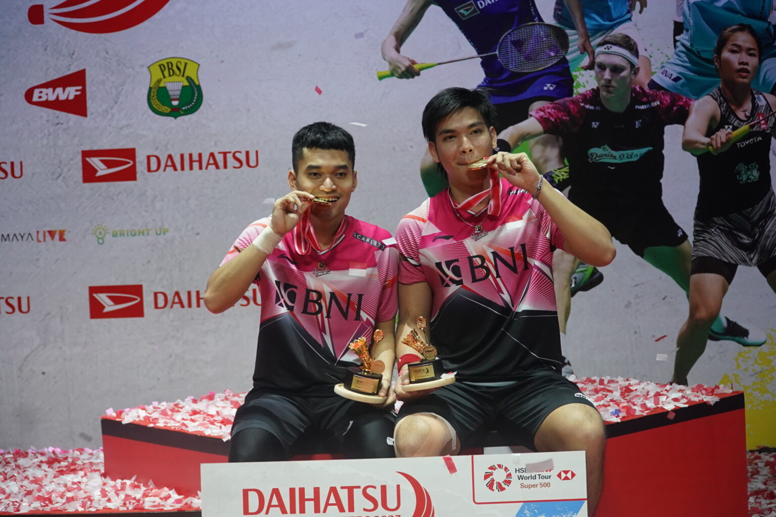 Daihatsu Indonesia Masters 2023: Leo/Daniel Raih Gelar Juara 