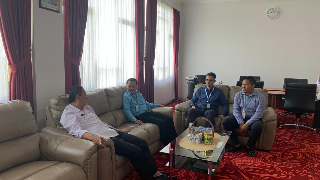 Wakil Bupati Pangandaran Terima Kunjungan Silaturahmi Pimpinan BJB Pangandaran