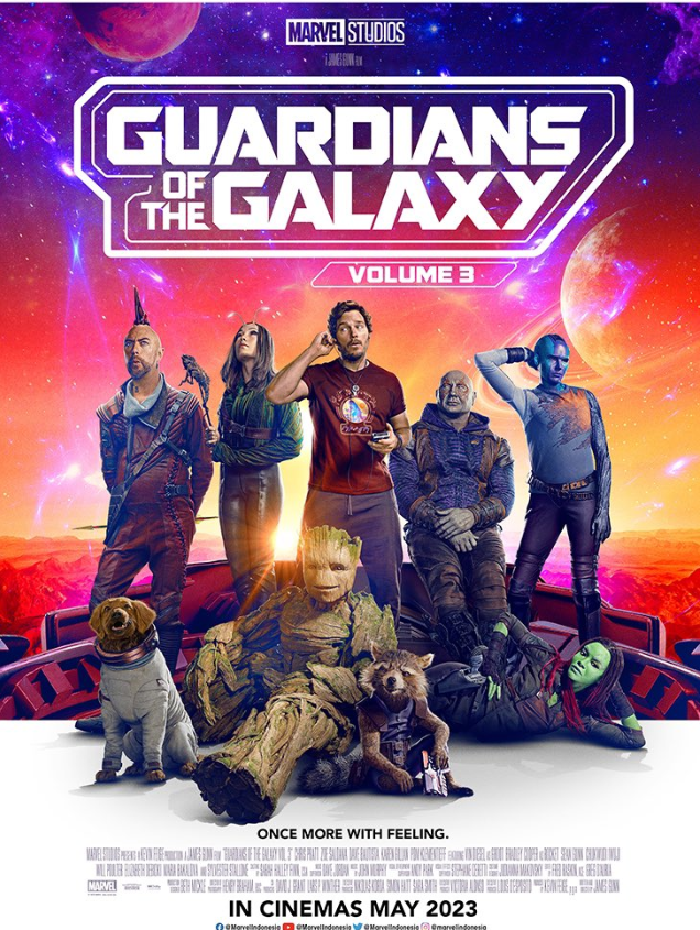 Menyaksikan Petualan Seru Guardians Of The Galaxy Vol.3 di Seluruh Bioskop Indonesia