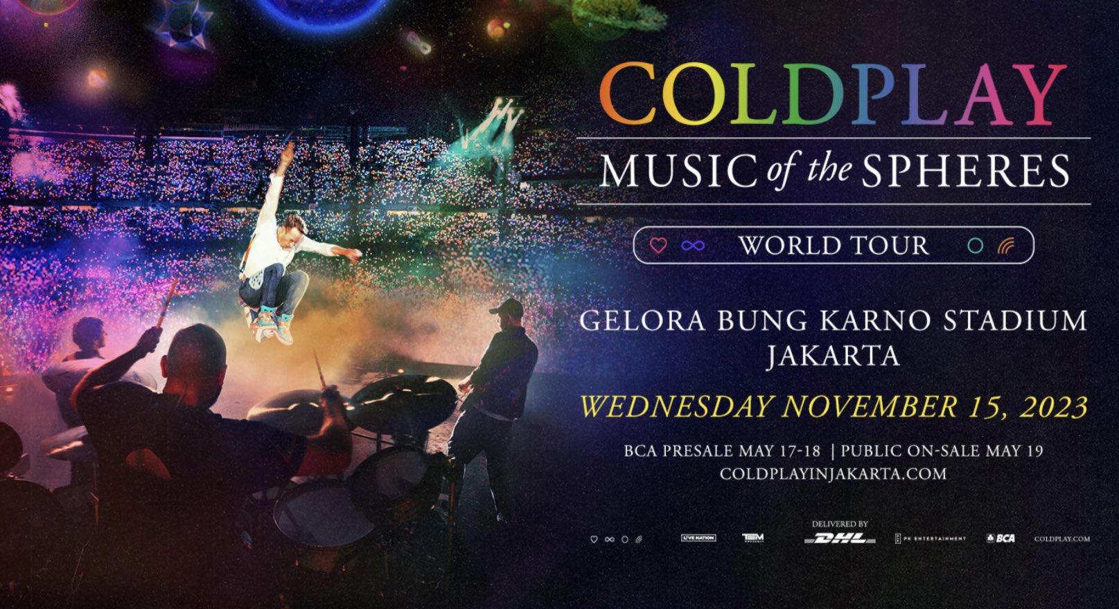 Coldplay Gelar Konser di Jakarta, Segini Harga Tiketnya