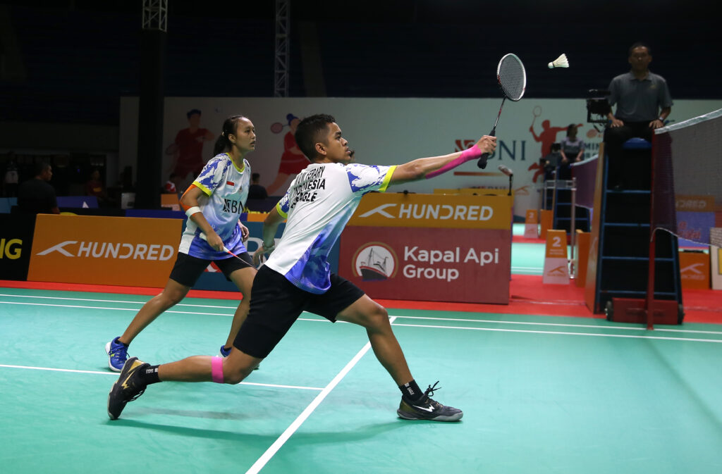 Danish Fuzia & Prahdiska Mendapat Hasil Positif di BNI Badminton Asia Junior Championsh 2023