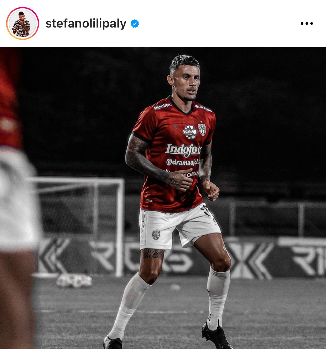 Stefano Lilipaly.* (FOTO: Instagram @stefanolilipaly)
